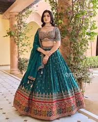 Embroidered Lehenga Choli